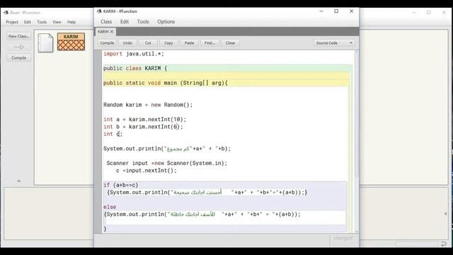 تعليم اعداد برنامج لتعلم الرياضيات والحساب بلغة Java جافا، مع استعمال random و الدالة الشرطية IF смотреть онлайн
