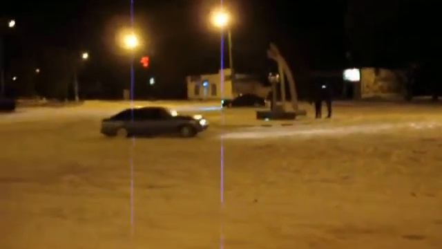 Дрифт по снегу КЕРЧЬ ( кольцо Институт 6 ) смотреть онлайн