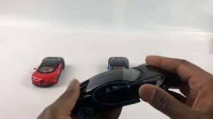 Металлическая машинка Mini Auto 1:32 «Bugatti Chiron» 3225B инерционная, свет, звук