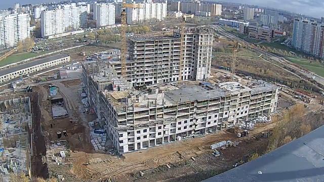Веб-камеры на стройках Москвы / ЖК «Лучи» смотреть онлайн