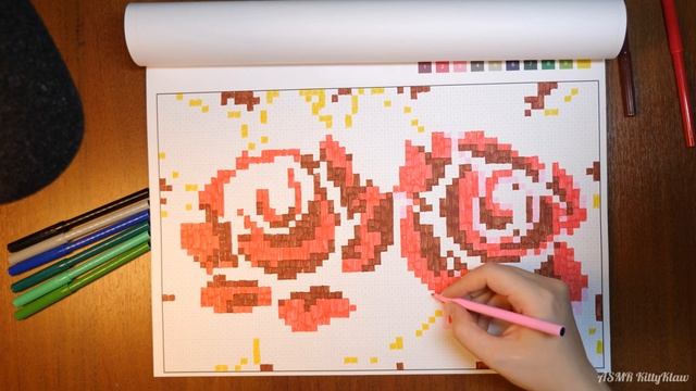 АСМР Рисование фломастерами ? ASMR Drawing by numbers (No Talking) 2 Hours смотреть онлайн
