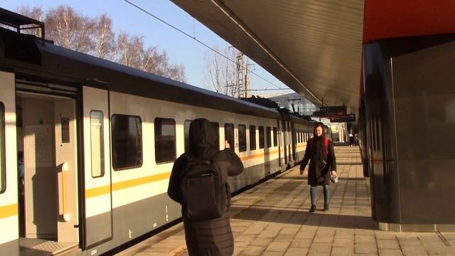 Электропоезд ЭП2Д-0063 ЦППК платформа МЦД Волоколамская смотреть онлайн