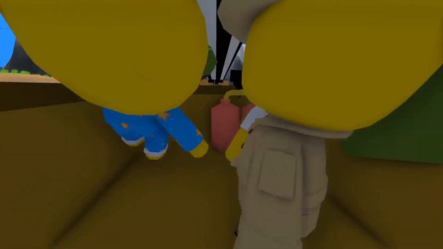 Can Three Friends Escape a FLOOD TSUNAMI in Wobbly Life?! смотреть онлайн