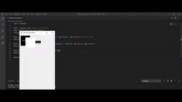 Basics of tkinter | Python 3 смотреть онлайн