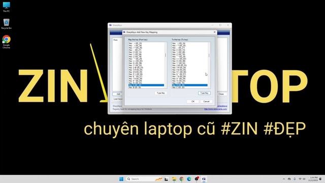 Đổi vị trí, chức năng bàn phím laptop, máy tính bằng Sharpkeys - Khắc phục laptop bị hư phím смотреть онлайн