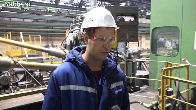 Будни ВСМПО. Стан радиально-винтовой прокатки принял производственный душ смотреть онлайн