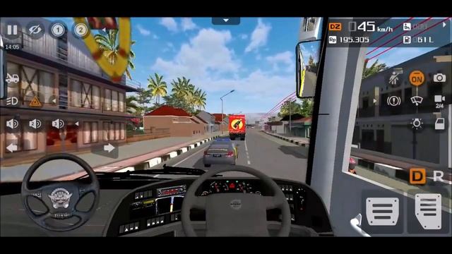 Bus Simulator Indonesia - NEW VRL VOLVO BUS MOD ~ DOWNLOAD MOD & LIVERY ~ Android Gameplay - HD #11