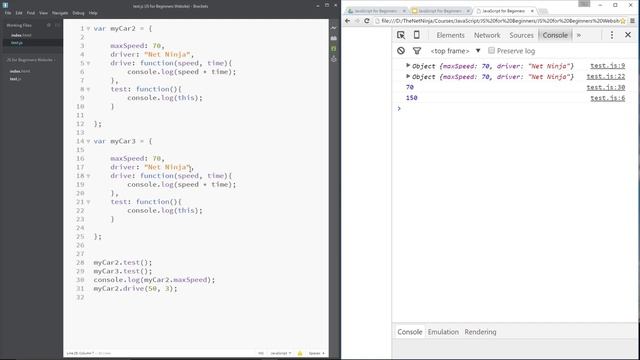 JavaScript Tutorial For Beginners #29 - THIS Keyword смотреть онлайн