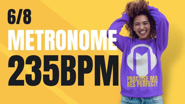 👉 6/8 METRONOME 235 BPM смотреть онлайн