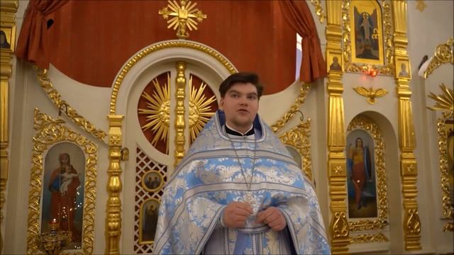 Проповедь иерея Арсения Гуцу в Праздник Введения во храм Пресвятой Богородицы смотреть онлайн
