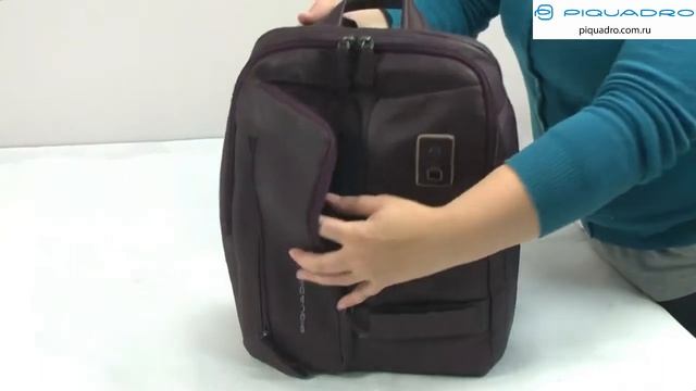 Обзор рюкзака для ноутбука Piquadro DIONISO⁄Bordeaux CA5169W103 BO смотреть онлайн