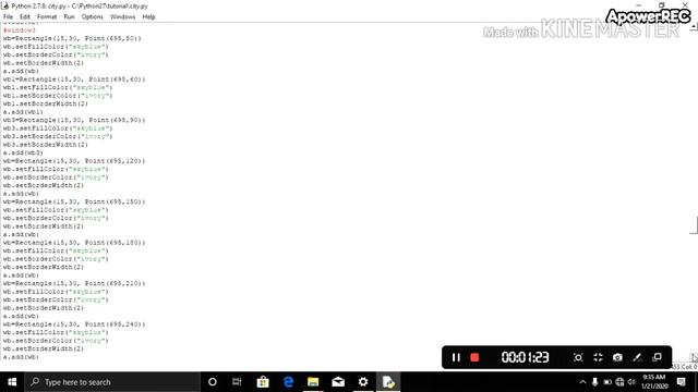 How to make city using graphics :python 2.7 смотреть онлайн