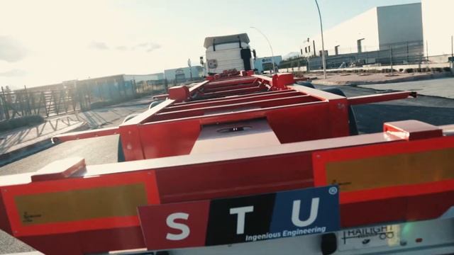 Container Trailer- 20 FT TO 45 FT -Extendable / REMORQUE A CONTENEUR- 20PIEDS A 45PIEDS -EXTENSIBLE смотреть онлайн