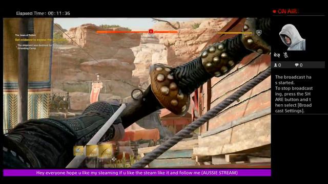 Assassin's creed origins(Ps4 Pro HDR) смотреть онлайн
