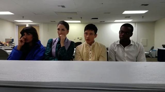 Cast of The Good Place react to Season 1 Finale Ending (FULL) смотреть онлайн