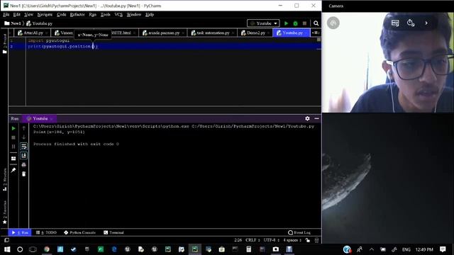 Task Automaion using python/pyautogui смотреть онлайн