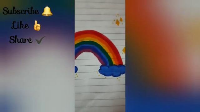 Rainbow ? sketching using my sketch product. смотреть онлайн