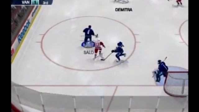 NHL 09 PS2 Red Wings at Canucks 2 of 2 смотреть онлайн