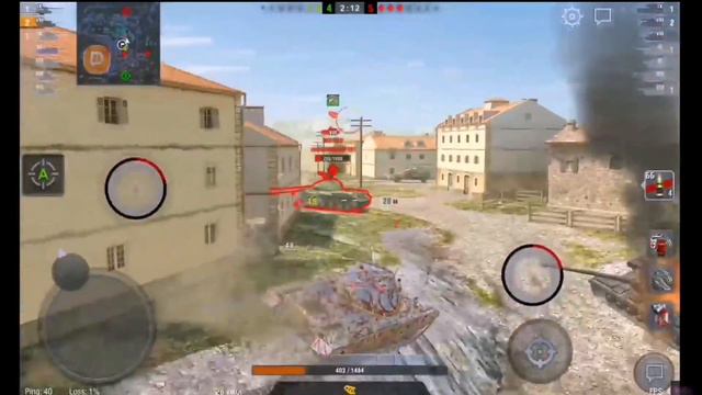 Лучшая реакция в игре! | Самый стрессовый бой | World of Tanks blitz смотреть онлайн