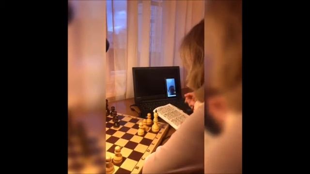 Онлайн тренировка от тренера по шахматам Девяткиной Риммы. Спорт ПОДА и Глухих. смотреть онлайн