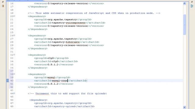 No.7-tapestry+hibernate+mysql CRUD(Create1) of the tapestry5.3.3 video tutorials смотреть онлайн