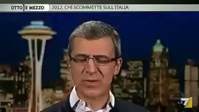 2012: CHI SOMMETTE SULL'ITALIA | DIEGO PIACENTINI INTERVISTATO DA LILLI GRUBER A OTTO E MEZZO - 1 смотреть онлайн