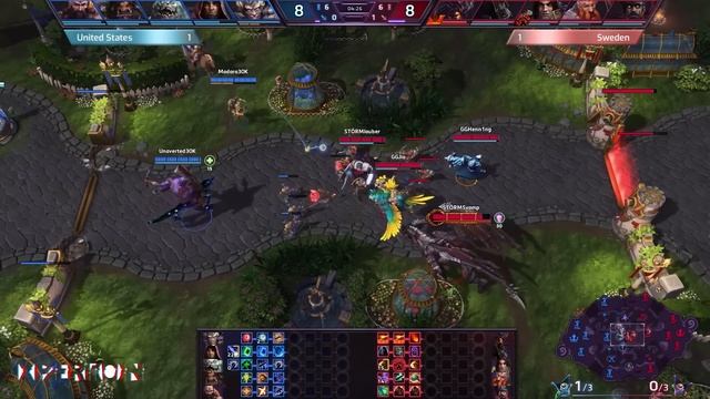 LB Final: USA vs. Sweden - Nations Cup Finals - Heroes of the Storm смотреть онлайн