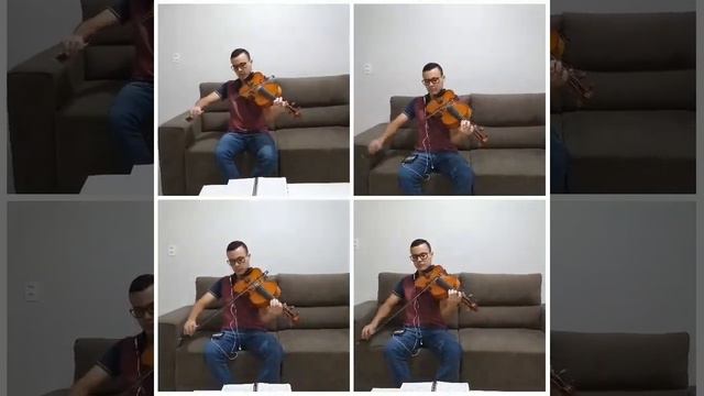 Hino 299 (Em Nome De Jesus) CCB - Tocado As 4 Vozes Na VIOLA CLÁSSICA