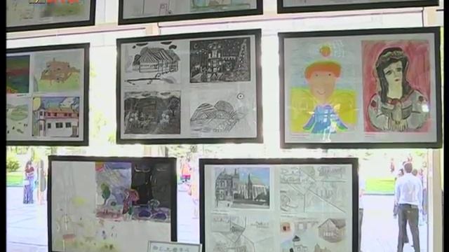 Дети Украины и Словакии рисуют свой край и свой дом - передвижная выставка смотреть онлайн
