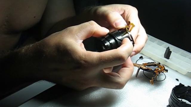 Сборка объектива Canon PowerShot G7 G9 G10 смотреть онлайн