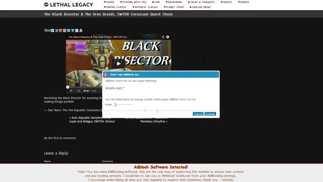 AdBlock: How To Properly WhiteList Domains or Folders (Google Chrome Version) смотреть онлайн