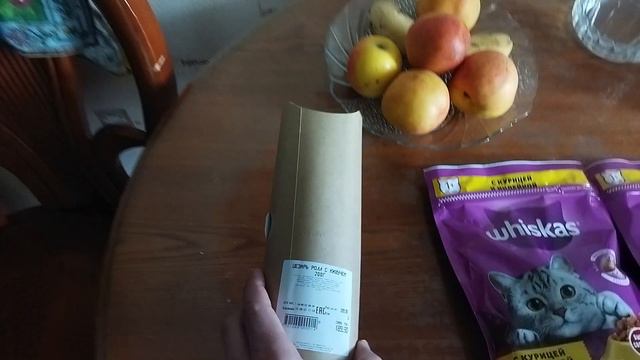 Обзор покупок #2. Кошачий корм и ролл Цезарь смотреть онлайн