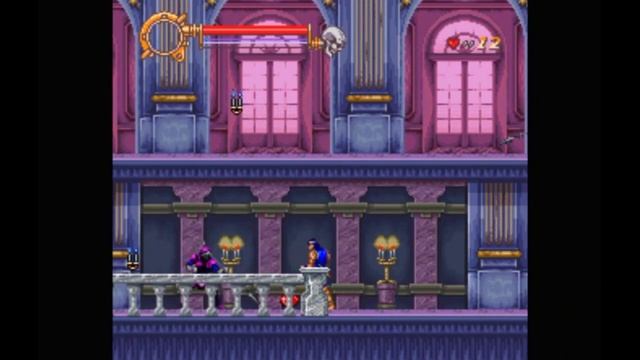 Super Nintendo (Snes) 16-bit Castlevania Dracula X stage 2