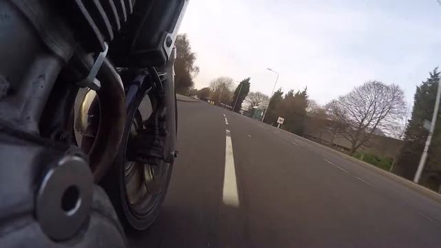 Honda CB400 Super Four - GoPro HD + Exhaust Sound смотреть онлайн