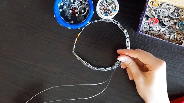 DIY корона из КРЫШЕК от банок (почти как в pinterest) смотреть онлайн