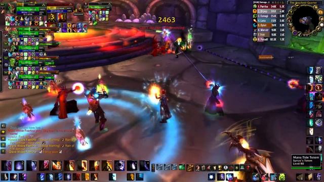 Grand Widow Faerlina Naxxramas 10 Man - Fire Mage Perspective смотреть онлайн