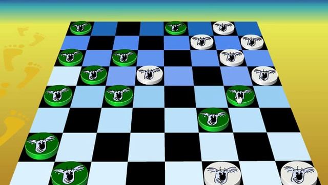 Koala Checkers (3Д шашки) - прохождение игры смотреть онлайн