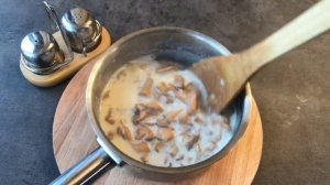 Грибной соус из лисичек — видео рецепт