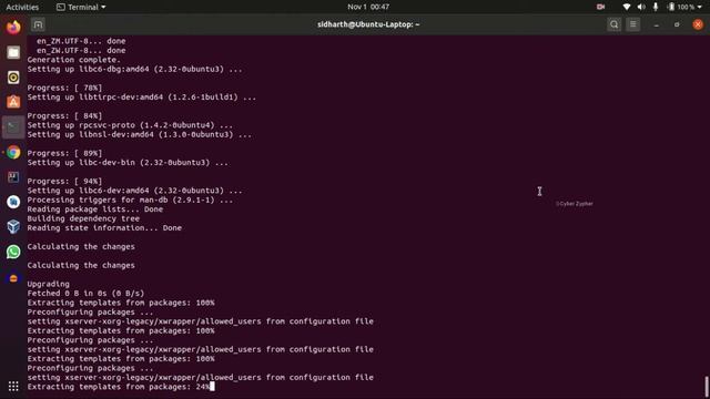 How to Upgrade Ubuntu 20.04 LTS to 20.10 (Developer) Release | Full Upgrade Walkthrough Timelapse. смотреть онлайн