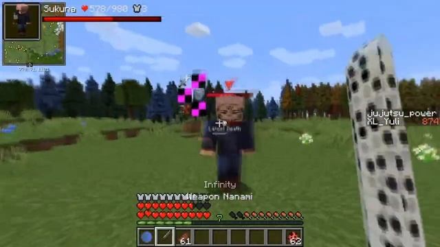 WHO IS KING!!! Sukuna Vs Satoru Gojo | Minecraft Jujutsu Kaisen ModPack смотреть онлайн