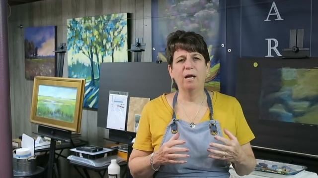 Paint Along with Karen Margulis Pastel Demo: Rocks and Water смотреть онлайн