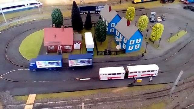 Икарус 180. Макет железной дороги. Масштаб 1:87 смотреть онлайн
