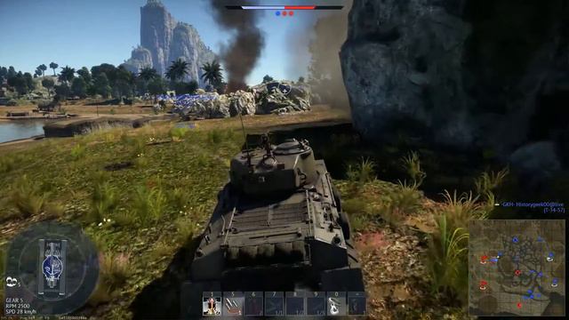 War Thunder///M10 GMC & M4A3 SHERMAN///Gameplay! смотреть онлайн