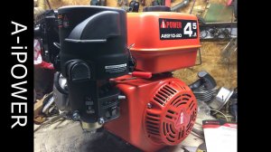 "A-iPOWER -двигатель для японского мотоблока курильского метеоролога !)