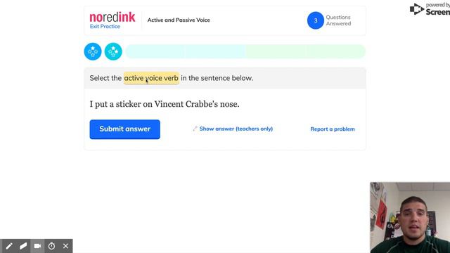 Identifying Active Voice vs Passive Voice смотреть онлайн