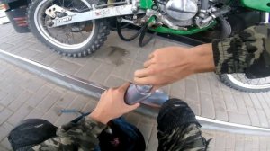 Kawasaki kx85 stunts!!!!Стант на каве 85