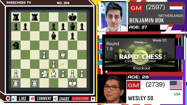 So BOK! || 2022 Chess.com Rapid Chess championship || Week 20 || Knockout || R:1.9 || смотреть онлайн