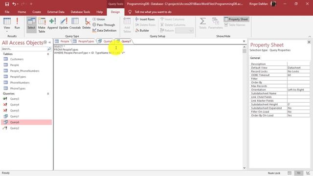 18. Learn Microsoft Access 2016: How To Use The EXISTS Operator In SQL Queries смотреть онлайн