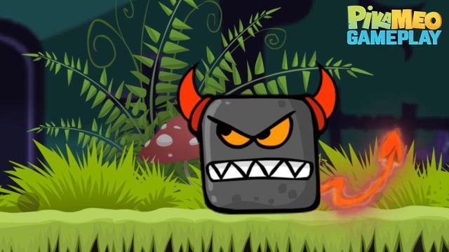 Red Ball 4 Animation Red Ball Hero vs Devil Bat Boss смотреть онлайн