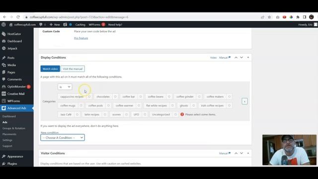 Advanced Ads WordPress Plugin Tutorial 2023 | Placement On Specific Categories смотреть онлайн